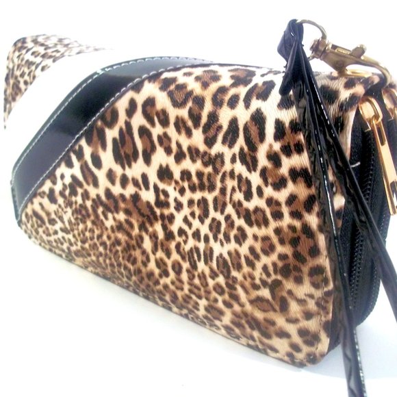 Leopard Print Wallet, Animal Print Wallet, Beautiful Woman's Wallet Small Clutch - Picture 6 of 7